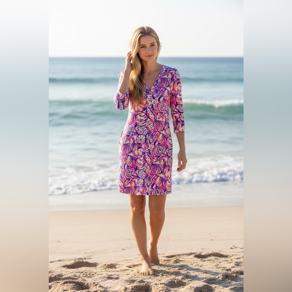 Lilly Pulitzer Riva Shell Of A Time Dress - Women's XS NWT